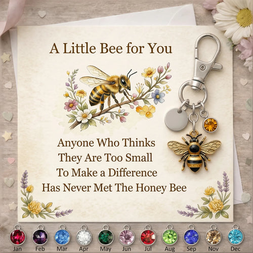 A Little Bee for You keychain-A Meaningful Mother’s Day Gift Filled with Love & Comfort