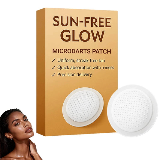 Sun-Free Glow Micro-Needle Patch for Natural Streak-Free Bronze Tan