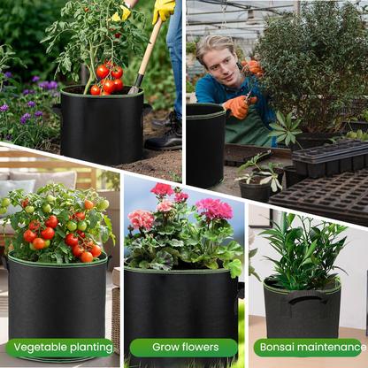 Thickened Non-Woven Grow Bag with Handles