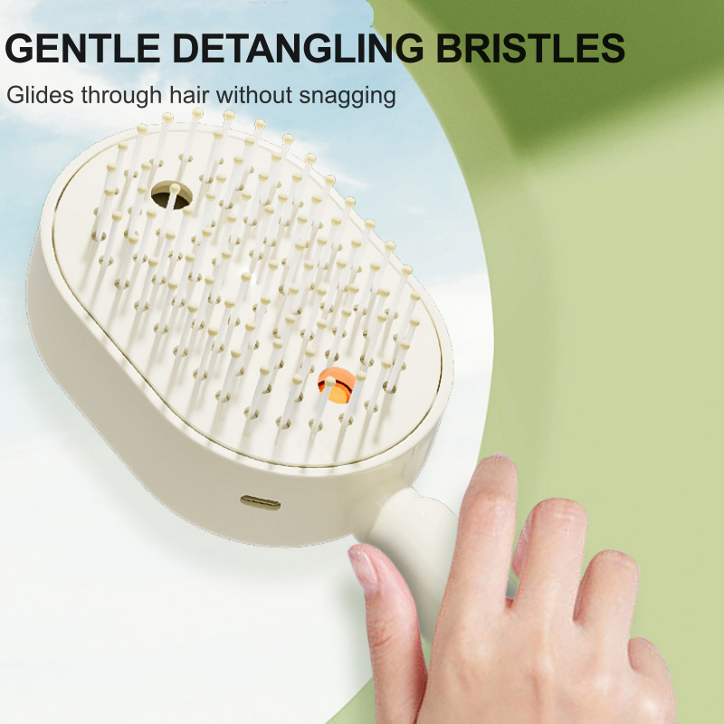📢📢60% OFF!! ⏰✨Electric hairbrush with spray and massage🔥