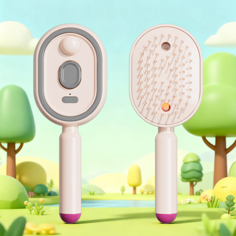 📢📢60% OFF!! ⏰✨Electric hairbrush with spray and massage🔥